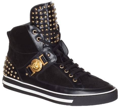 sneakers men's versace|high top Versace sneakers men.